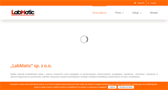 Desktop Screenshot of labmatic.com.pl